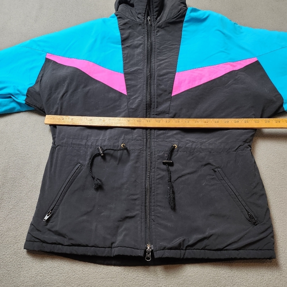 Maywest 80's / 90's style women's winter jacket size 12 Made In Canada - Picture 13 of 14